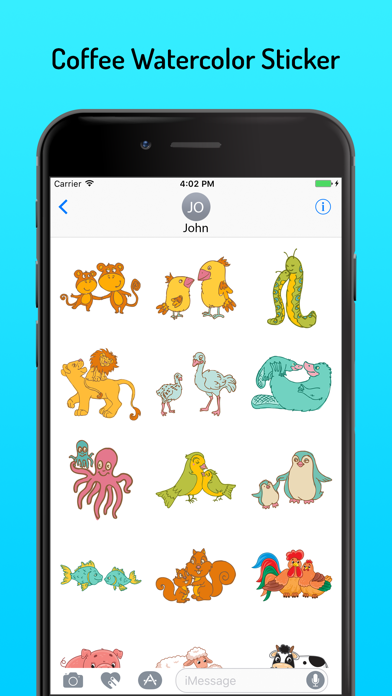 Animal Stickers Pack AniMojis screenshot 4