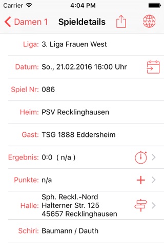 TSG Eddersheim Handball screenshot 3