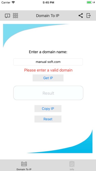 Domain to IP screenshot 2