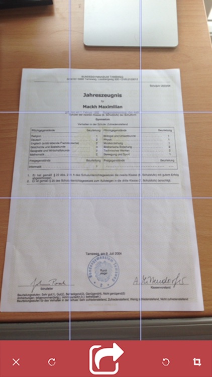 Smart document scanning
