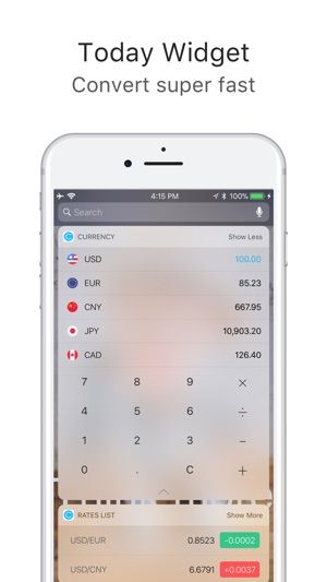 Currency Converter Simple On The Iphone Ipad Le Watch