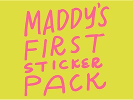 Maddy's First Sticker Pack