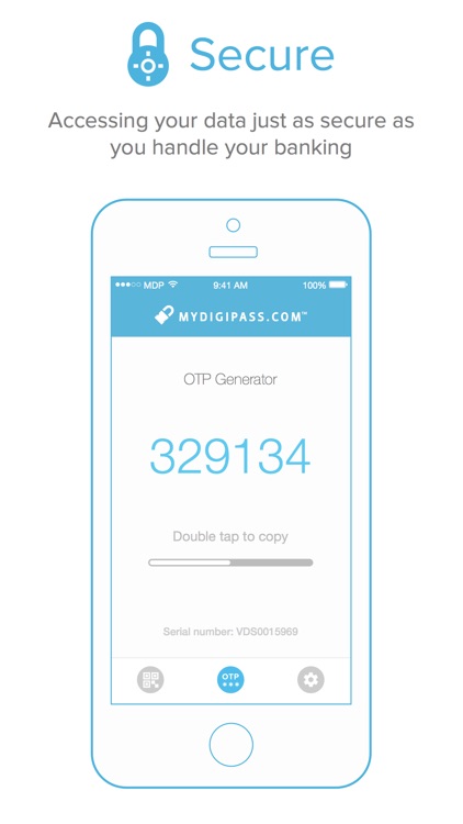 MYDIGIPASS Authenticator for Mobile screenshot-3