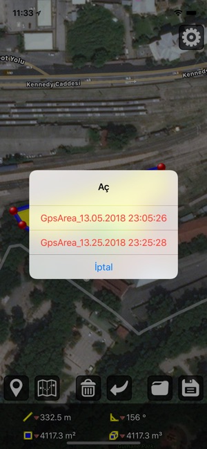 GPS Alan Ölçümü Lite(圖8)-速報App