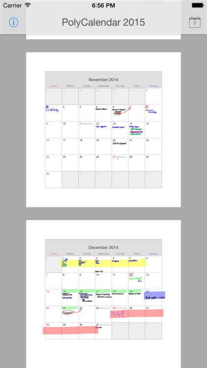 PolyCalendar screenshot-4