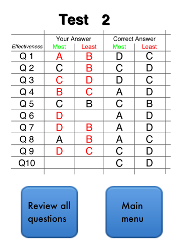 EPSO: Situational Judgement screenshot 3