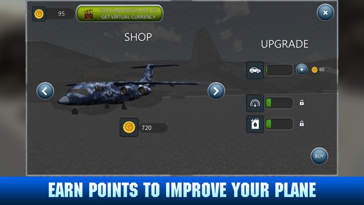 Cargo Army Plane Flight Sim 3D screenshot-4