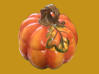 Fall Leaves  Pumpkin Stickers