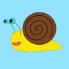 Slow Poke Snail Sticker Pack
