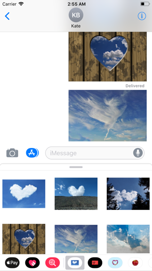 Cloud Hearts Sticker Pack(圖7)-速報App