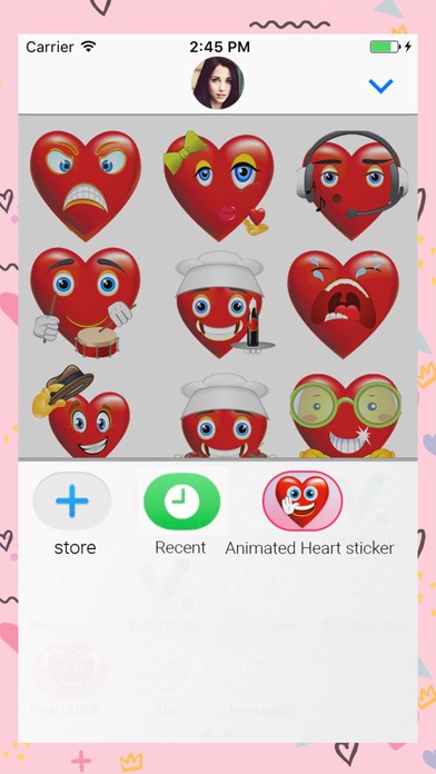 Heart Gif : Animated Sticker screenshot 4