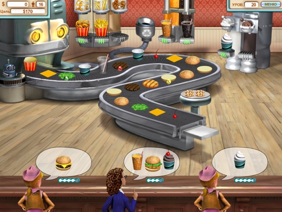 Burger Shop HD (Free) на iPad