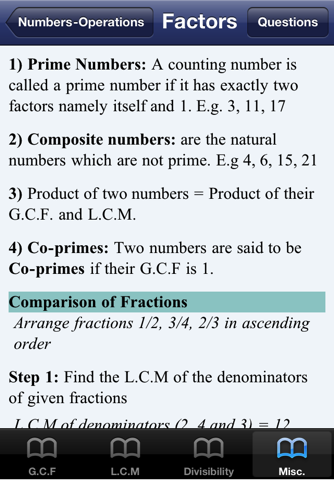 PSAT Number & Operation screenshot 4