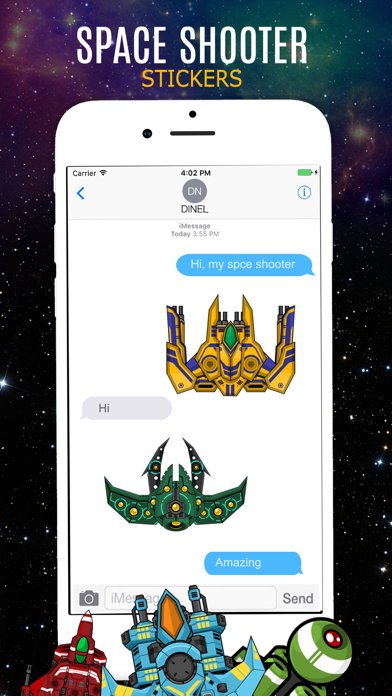 Space & Shooting Emojis screenshot 4