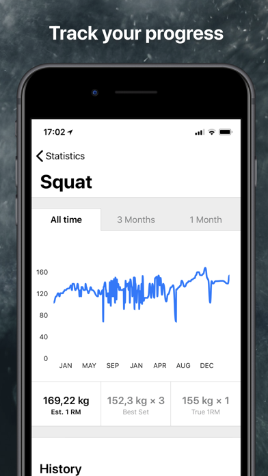 Weightroom Workout Tracker screenshot 3
