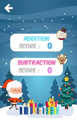 Game screenshot Christmas Math - For Kids apk