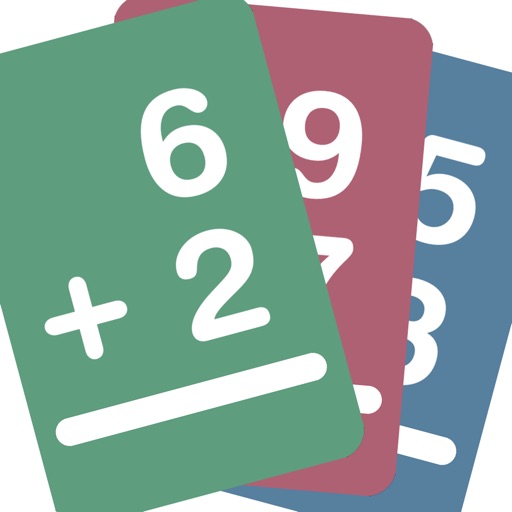 Big Math Flash Cards School