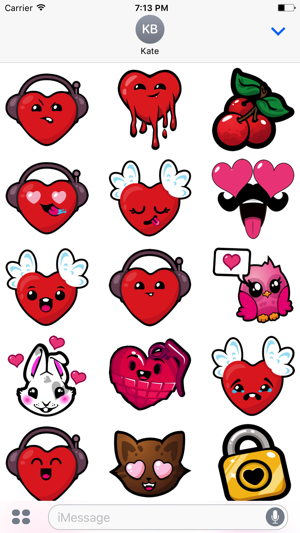 Cute Heart Sticker