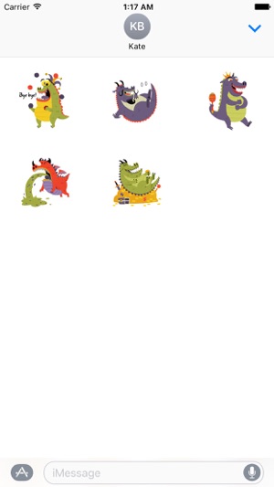 Cute Dragon - DragonMoji Sticker(圖2)-速報App