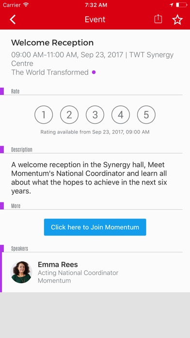 Momentum Conference App screenshot 3