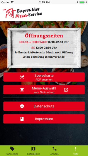 Bayreuther Pizzaservice(圖4)-速報App