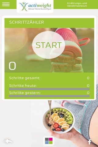 actiweight Ernährungs- und Abnehmzentrum screenshot 4