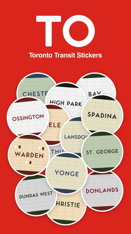 Toronto Transit Stickers