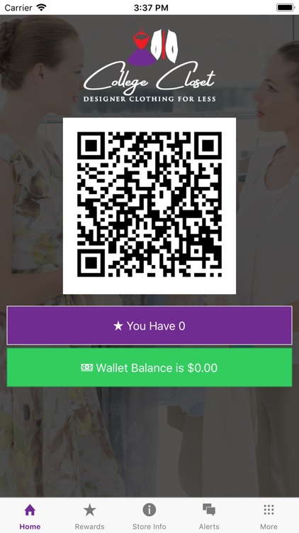 College Closet Rewards