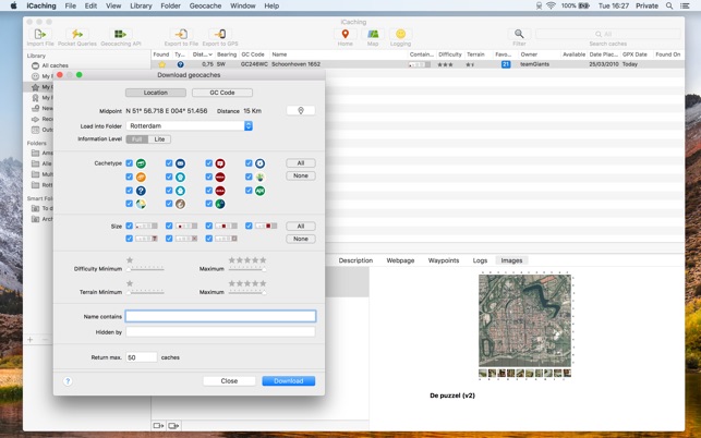 Maccaching geocache manager for mac download