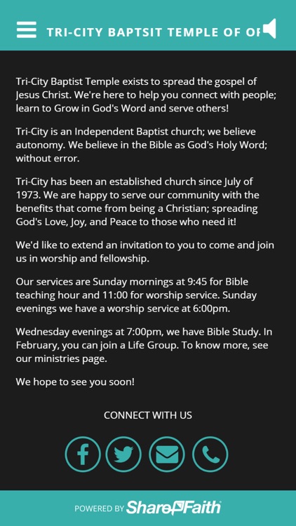 Tri-City Baptist Temple of OR