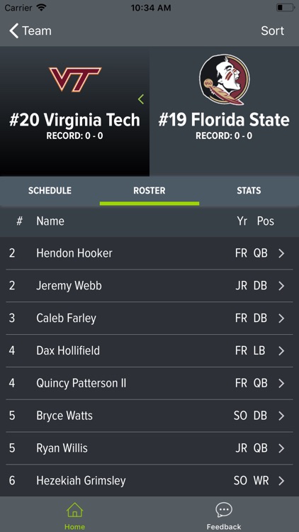 Virginia Tech Football