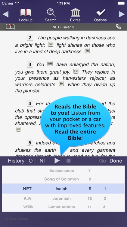 Touch Bible: Study and Listen