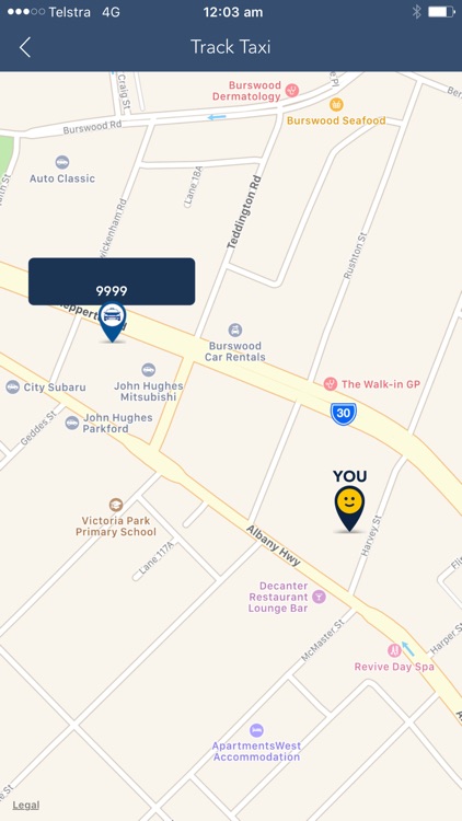 ComfortDelGro SWAN TAXIS App screenshot-3