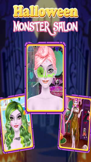 Makeup Salon Games: Halloween(圖2)-速報App