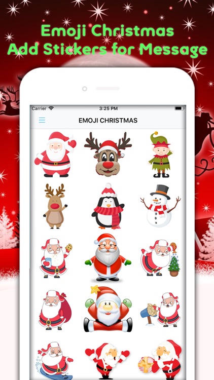 Christmas Emojis & Animated screenshot-6