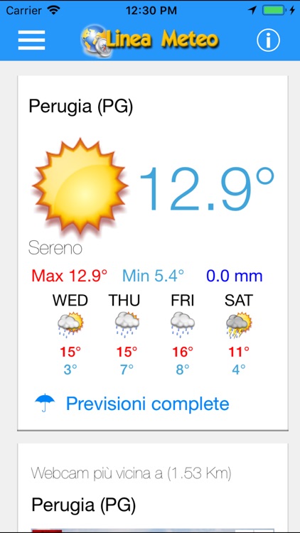 Linea Meteo Live