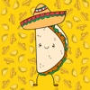 Mexican Food sticker I love Mexico pegatinas