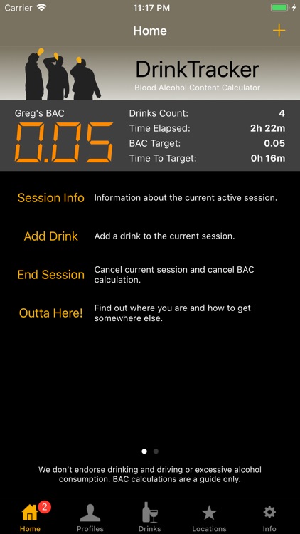 DrinkTracker Breathalyzer screenshot-3