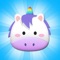 Little Dash Unicorn Runner Tab Screen to Jump have fun