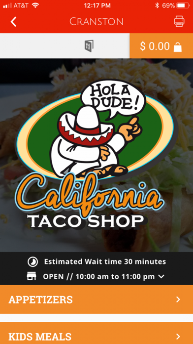 California Taco Shop screenshot 2