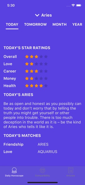 Daily Horoscope & Fortune(圖1)-速報App