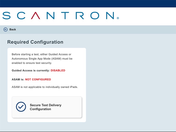 Scantron Secure Testing screenshot-3