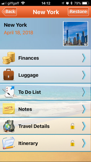 ‎Trip Planner Screenshot