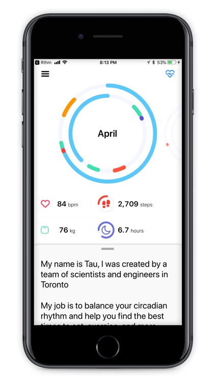 Rthm – The Body Clock screenshot-0