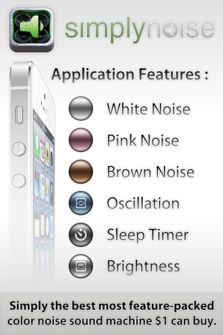 SimplyNoise - Free White Noise screenshot 2