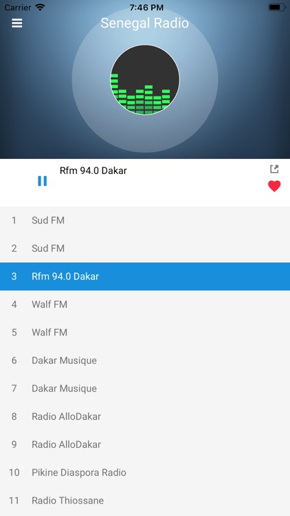 Senegal Radio Station FM Live screenshot-3