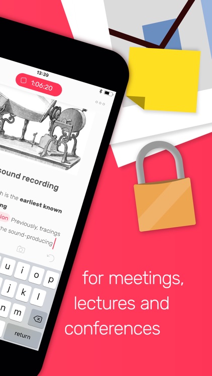 Noted: Notepad, Audio Recorder