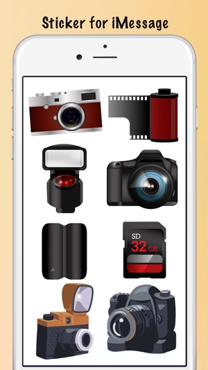 Modern Digital Camera Stickers(圖2)-速報App