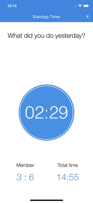 Standup Timer - Scrum Stand-up(圖2)-速報App