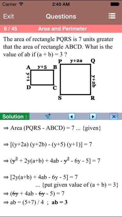 PSAT Geometry screenshot-3